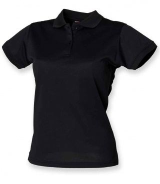Henbury H476 Ladies Coolplus® Wicking Piqué Polo Shirt